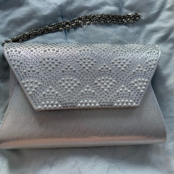 Nico Louise Women Rhinestone Clutch - Picture 1 of 4
